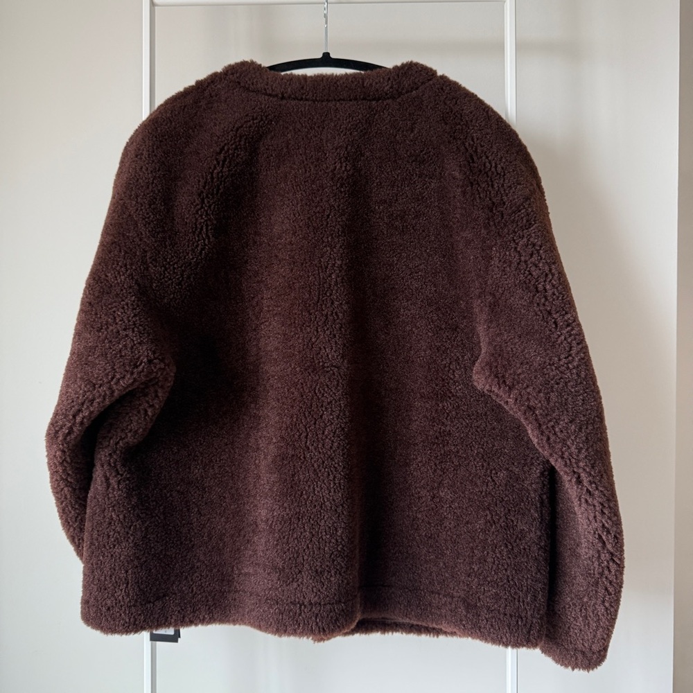 NWT) Maje Short faux fur coat ㅣ size 38 - Picture 3 of 13